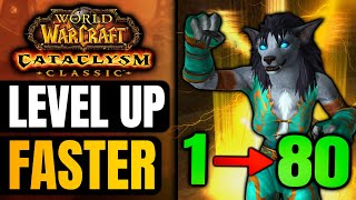 Cataclysm Pre Patch Leveling Guide 180 QUICKLY [upl. by Ettegirb]