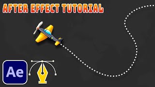 After Effects Tutorial Animate Any Object Along a Custom Path [upl. by Mayyahk]