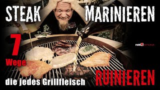 Steak Marinieren 7 Fehler die dein Fleisch ruinieren [upl. by Elletsyrk30]