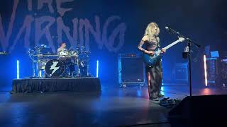 The Warning  Apologize First time live 🤘 Danforth Music Hall Toronto October 30 2024 [upl. by Arahsat]