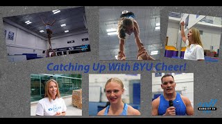 Check In With BYU Cheer Heading Into A New Season [upl. by Yenaj]