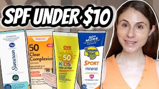 BEST SUNSCREENS UNDER 10  DR DRAY [upl. by Odessa]