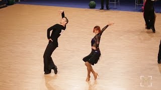 MariusAndrei Balan  Khrystyna Moshenska  WDSF 2017 European LAT  R3 PD [upl. by Nacnud638]