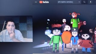 SFM Baldis Basic Baldis Cemetery Reaction GTAGAMER222 [upl. by Haorbed425]