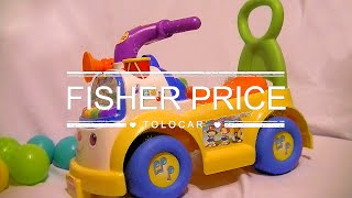 Fisher Price Music Parade Car Walker Tolocar Little People [upl. by Nalniuq]