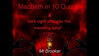 Macbeth in 10 Quotes 4 [upl. by Rachaba]