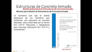 Estructuras de concreto  conceptos para diseñar y base para calcular ductilidad  02EEPUSAC [upl. by Genevra]