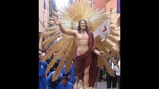 Processione Cristo Risorto 2023 Tarquinia [upl. by Weisbrodt]