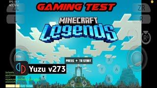 Minecraft Legends  Yuzu v273  Mediatek Dimensity 1200  Xiaomi 11T Test [upl. by Nitreb]