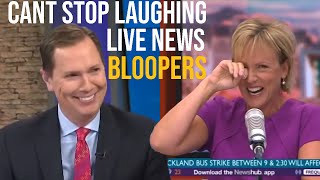 News Reporters Cant Stop Laughing Bloopers [upl. by Roel]