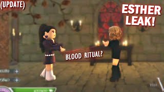 UPDATE ESTHER LEAK amp BUG FIXES  The Vampire Legacies 2  ROBLOX [upl. by Yelyk]