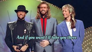 BEE GEES  Fanny be tender with my love  Lyrics [upl. by Ennairb]