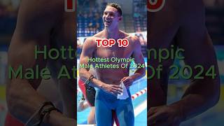 Top 10 Hottest Olympic Male Athletes of 2024 olympics top10 top10surprises handsome [upl. by Thapa]