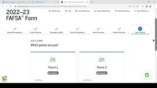 20222023 FAFSA Sign amp Submit [upl. by Elletsirk]