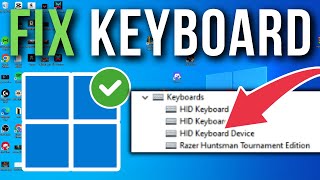 How To ReInstall Keyboard Driver On Windows 1011  Update Keyboard Drivers [upl. by Noseaj]