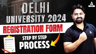 How to Fill DU Registration Form 2024 Step By Step Process  CUET 2024 Biggest Update🔥 [upl. by Montford]