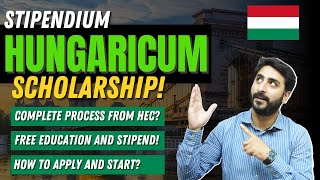 Stipendium Hungaricum Scholarship For Pakistani Students  Complete Information And Process [upl. by Eneladgam]