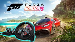 Forza Horizon 5  Steering Wheel  Smooth Gaming INDIA [upl. by Alliuqa]