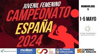 CEV JUVENIL FEMENINO 2024  RUBIELOS DE MORA1 [upl. by Starks]