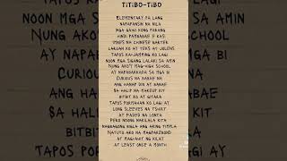 Titibo tibo [upl. by Aridni]