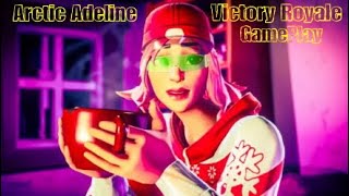 Fortnite Battle Royale Arctic Adeline Victory Royale GamePlay® [upl. by Gale390]