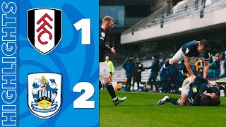 ⚽️ HIGHLIGHTS  Fulham 12 Huddersfield Town [upl. by Harmony]