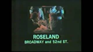 1980 Roseland Ballroom Commercial [upl. by Laddie]