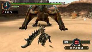 【MHP2G】ティガレックス 訓練所 大剣 039 Tigrex Training GS [upl. by Payson547]