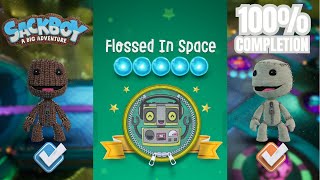 Sackboy Flossed In Space  Twoplayer Gameplay  All Orbs Collected [upl. by Erodisi972]