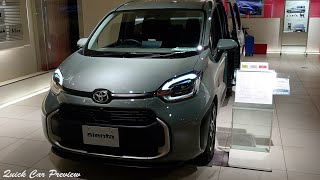 2024 Toyota Sienta Hybrid  Exterior amp Interior Preview [upl. by Sager]