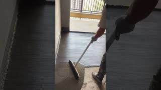 Application process of cement based crystalline waterproof floor coating [upl. by Schlicher244]