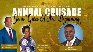 February 29 2024  CRUSADE 2024  Jesus Gives A New Beginning  Rev Steve Hepburn [upl. by Ahsikyt]