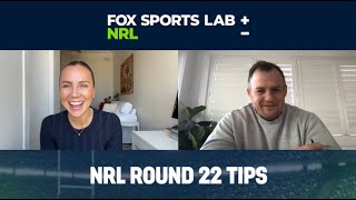 Tigers and Cows to Pile on the Points  NRL Round 22 Tips  Fox Sports Lab [upl. by Toh348]