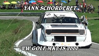 BERGRENNEN GURNIGEL 2024  YANN SCHORDERET  VW GOLF MK2 IS 2000  VIDEO BY BELLUNOVIDEO [upl. by Baruch268]