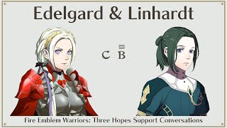 Edelgard amp Linhardt Support Conversation  Fire Emblem Warriors Three Hopes [upl. by Toinette]