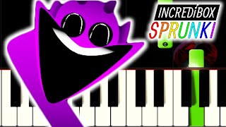 Incredibox Sprunki Phase 4 on PIANO [upl. by Hafeenah789]