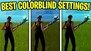 Which ColorBlind Mode Is The Best In Fortnite Chapter 3 [upl. by Reiners]