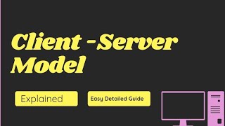 Understanding the ClientServer Model A Comprehensive Guide ClientServerModel NetworkingBasics [upl. by Akina727]