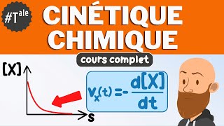 Cinétique chimique  comment obtenir la vitesse dune réaction chimique  terminale spé [upl. by Franckot70]