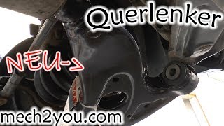 🛠️ Querlenker wechseln  Querlenker defekt  Skoda Fabia  DIY Auto  mech2you [upl. by Nosauq]