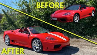 Building a Ferrari 360 CS Spider In 10 Mins [upl. by Noelani]