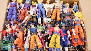 DRAGON BALL SHFIGUARTS ALL COLLECTION OF ALOHA channel IN 2023 SON GOKU ETC [upl. by Hyps]