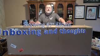 Skywing 67quot ARS300 unboxing and assembly thoughts [upl. by Icats678]