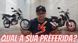 DE SUA OPINIÃO HONDA BROS 160 OU CG TITAN 160 QUAL A MELHOR ESCOLHA EM 2023 [upl. by Zoila]