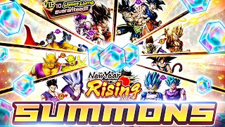 ARE THESE SUMMONS EVEN REAL HAPPY BAG 2023 SUMMONS Dragon Ball Legends [upl. by Yuille]