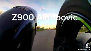 Kawasaki Z900 Full Akrapovic Exhaust with DB killer removal [upl. by Kristoforo]