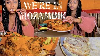 Mukbang x chats  Were in Mozambik  FoodVlog S1EP6 [upl. by Nihs850]