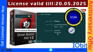 IObit Driver Booster 12 PRO  Free License Key [upl. by Havstad]