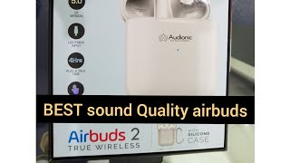 Audionic Airbuds 2 Best sound Quality of All Air buds One Year Official warranty [upl. by Latoya26]