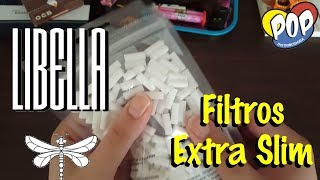 Filtros para cigarrillos Libella extra slim [upl. by Hortense]